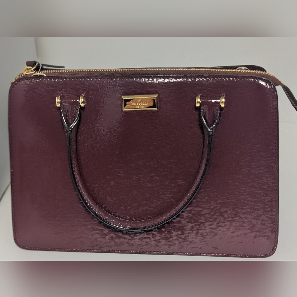 NWT Kate Spade Mahogany Satchel Crossbody Bag